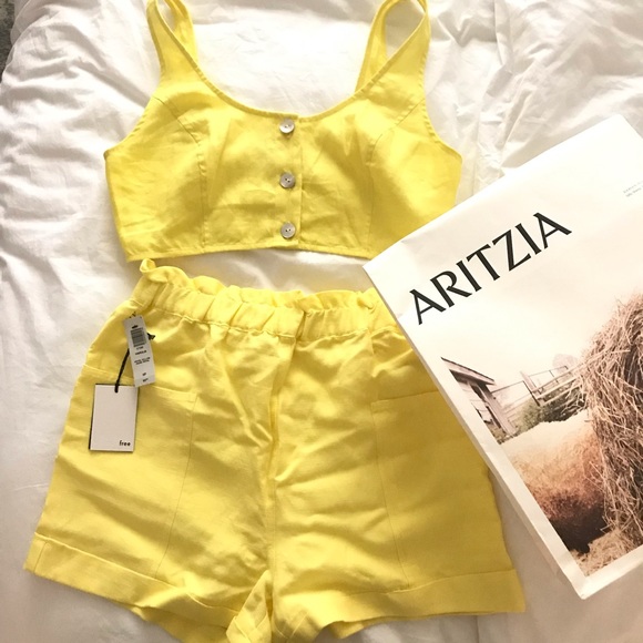 Aritzia Other - Aritzia Linen Blend Set